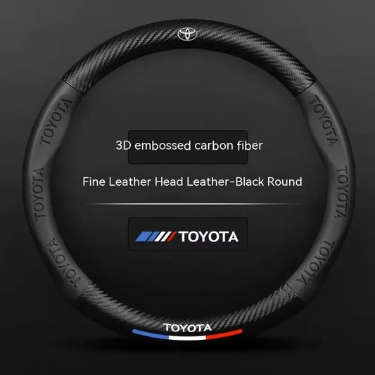 Carbon Fiber Steering Wheel Cover